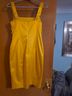 Cache Yellow Cocktail Dress Size 8 - photo 6