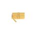 Coach 100% Leather Yellow Leather Clutch One size - photo 1