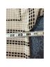 Liz Claiborne 100% Cotton Stripes Black Tan Pullover Sweater Size M - photo 4
