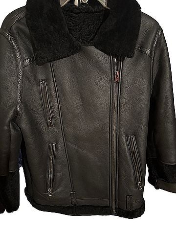 Topshop Leather Jacket (view 1)