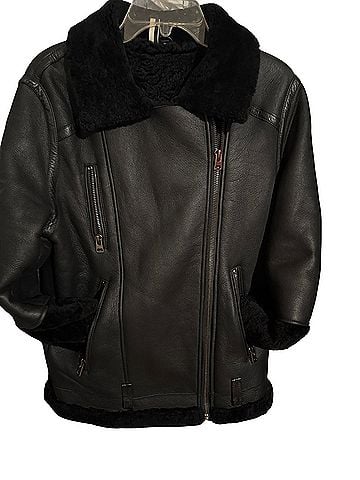 Topshop Leather Jacket (view 2)