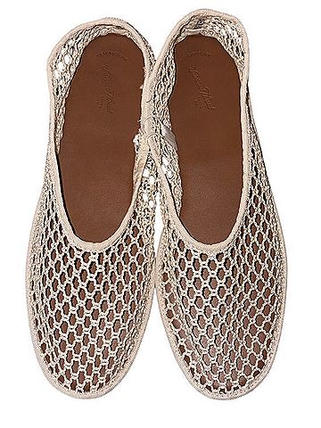 Universal Thread Crochet Mesh Slip-On Flats Flats (view 1)