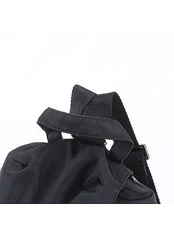 Prada Prada Tessuto Nylon Triangle Logo Leather Backpack/Shoulder Bag for Women (view 2)