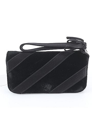Salvatore Ferragamo Salvatore Ferragamo Gancini Clutch Bag Handbag Pouch Black Women's (view 1)