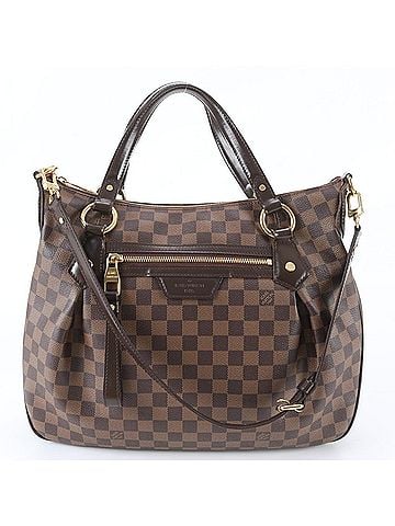 Louis Vuitton Louis Vuitton Damier Evora MM N41131 Leather 2-Way Shoulder Bag/Tote Bag for Women (view 1)