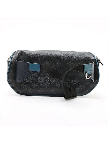 Louis Vuitton Louis Vuitton Monogram Eclipse Epi Bum Bag M53420 Leather 2-Way Body for Men (view 2)