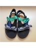 Stuart Weitzman Color Block Solid Multi Color Sandals Size 7 1/2 - photo 3