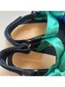Stuart Weitzman Color Block Solid Multi Color Sandals Size 7 1/2 - photo 10