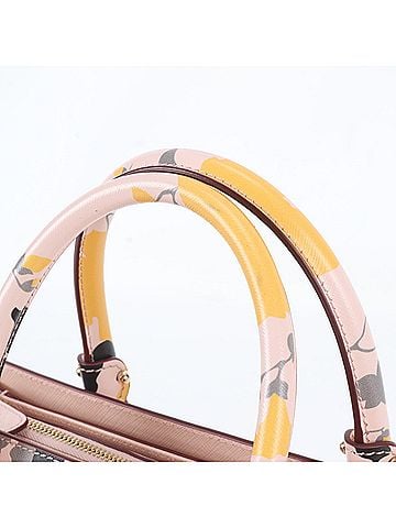 Salvatore Ferragamo Salvatore Ferragamo Beggy Floral GG-21F317 Leather Handbag Tote Bag - Brand Name Women's (view 2)