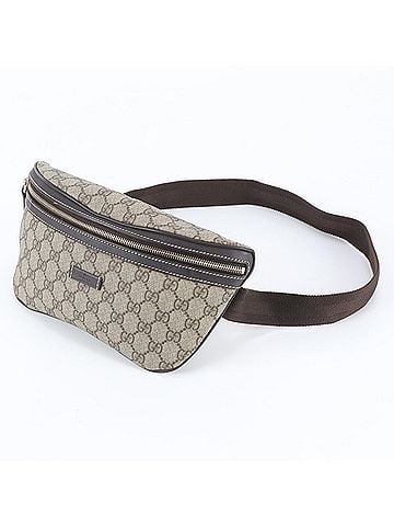 Gucci Gucci GG Supreme 233269 Leather Body Bag, Waist Pouch, Shoulder Bag for Men (view 1)