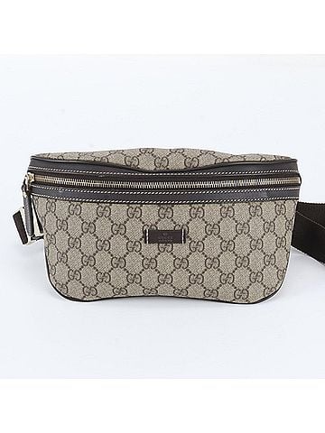 Gucci Gucci GG Supreme 233269 Leather Body Bag, Waist Pouch, Shoulder Bag for Men (view 2)