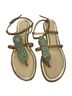 Antonio Melani Brown Green Sandals Size 9 - photo 1