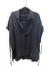 Ruti 100% Lyocell Blue Short Sleeve Button-Down Shirt Size M - photo 1
