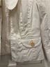 Trina Turk 97% Cotton 3% Elastoester 100% Acetate White Jacket Size 4 - photo 14