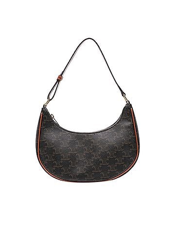 Céline Medium Triomphe Coated Canvas Ava Shoulder Bag (view 1)