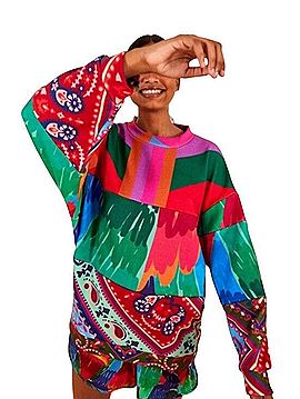 FARM Rio Long Sleeve Blouse (view 1)