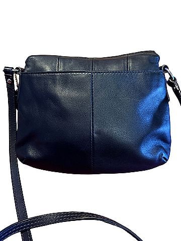 Coach Vintage Coach Soho Black Leather Flap Buckle Crossbody Bag, Leather Crossbody Bag (view 2)
