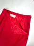 Pendleton 100% Wool Solid Red Formal Skirt Size M - photo 7