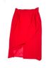 Pendleton 100% Wool Solid Red Formal Skirt Size M - photo 4