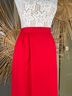 Pendleton 100% Wool Solid Red Formal Skirt Size M - photo 5