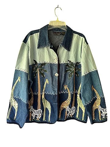 New Directions Denim Jacket (view 1)