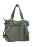Soprano Green Leather Hobo One size - photo 1