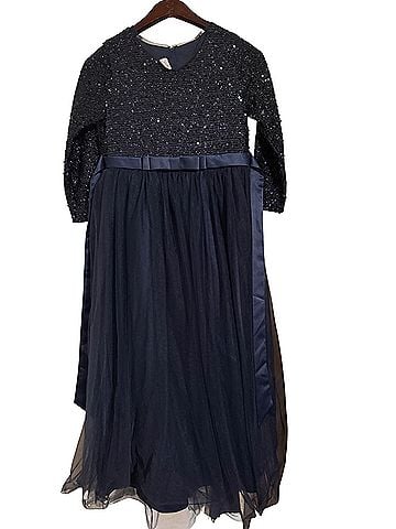 Tulle tulle blue Cocktail Dress (view 2)