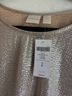 Chico's Gold Short Sleeve Blouse Size 2 - photo 3