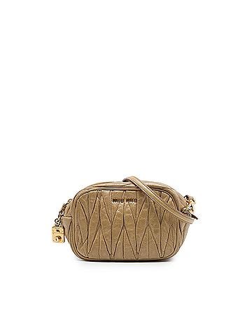 Miu Miu Matelasse Nappa Camera Bag (view 1)