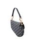 Dior 100% Canvas Blue Oblique Canvas Saddle Bag One size - photo 3