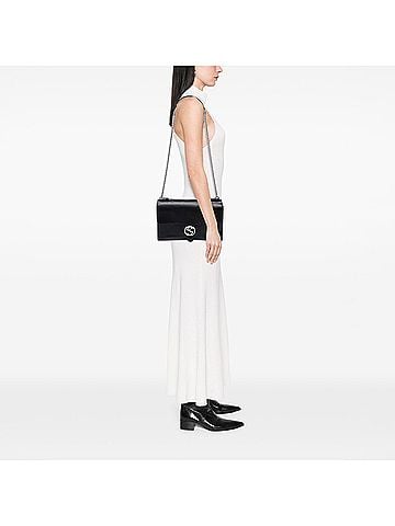 Gucci Medium Leather Dollar Interlocking G Crossbody (view 2)