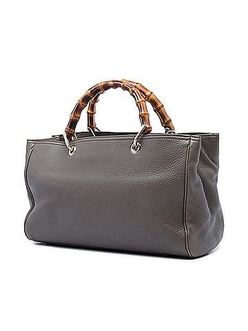 Gucci Medium Calfskin Bamboo Shopper Satchel (view 2)