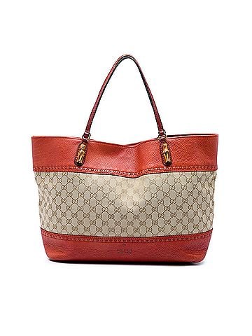 Gucci Large GG Canvas Laidback Crafty Tote (view 1)