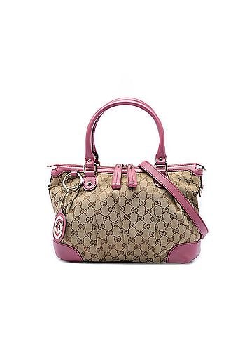 Gucci GG Canvas Sukey Satchel (view 1)