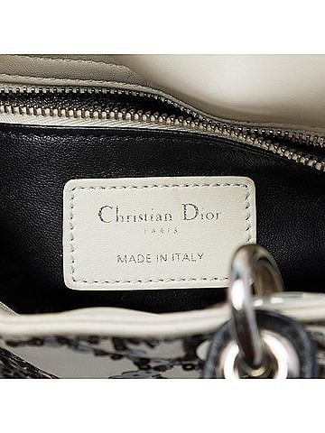 Dior Mini Calfskin Cannage Sequin Lady Dior (view 2)