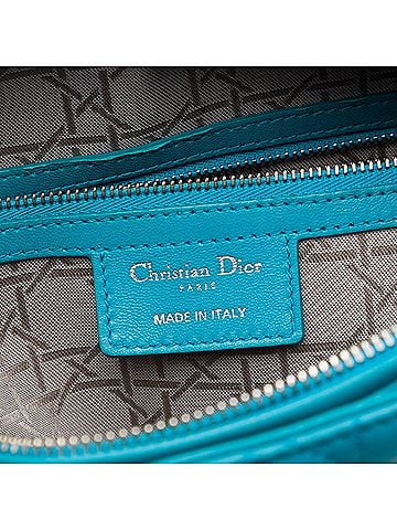 Dior Large Lambskin Cannage Lady Dior (view 2)