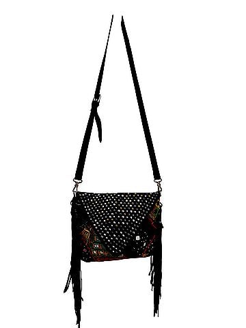 Raj Leather Crossbody Bag (view 1)