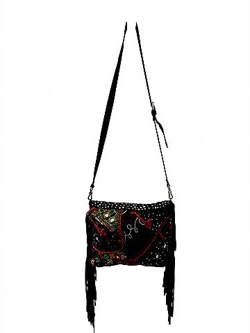 Raj Leather Crossbody Bag (view 2)