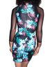 Guess Floral Teal Cocktail Dress Size XS - photo 8