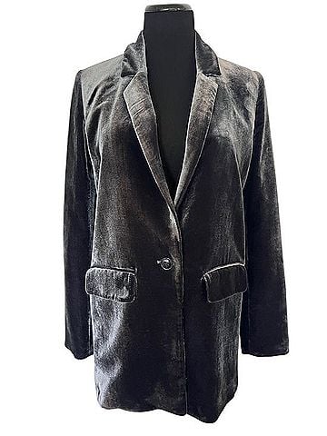 Closed Velvet Single-Button Blazer Coat Blazer (view 1)