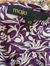 Maje 100% Polyester Floral Purple White Casual Dress Size XL - photo 5