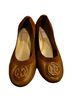 Tory Burch 100% Leather Brown Flats Size 11 - photo 1