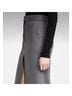 Helmut Lang 60% Wool 35% Polyester 2% Elastane 100% Cotton Gray Wool Skirt Size 8 - photo 4