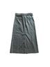 Helmut Lang 60% Wool 35% Polyester 2% Elastane 100% Cotton Gray Wool Skirt Size 8 - photo 6