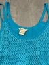 Ariat Blue Sleeveless Blouse Size S - photo 3