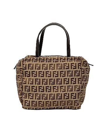 Fendi Mini Zucchino Canvas Handbag (view 1)