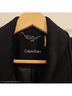 Calvin Klein 68% Wool 27% Polyester 5% Cashmere 100% Polyester Black Coat Size 2X - photo 3