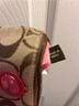 Coach Print Brown Tan Pink Wristlet One size - photo 7