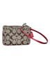 Coach Print Brown Tan Pink Wristlet One size - photo 2