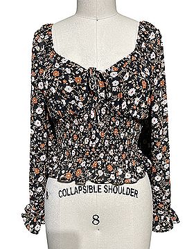 E&M Collection Long Sleeve Blouse (view 1)